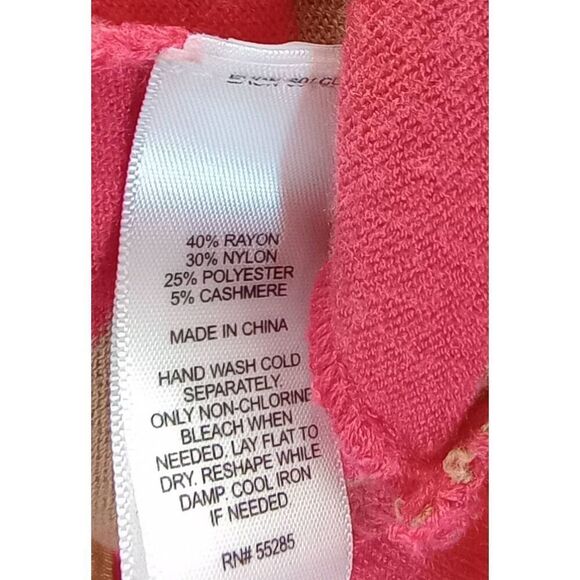 Vintage Y2K Express v-neck angel wings sweater size S - Picture 4 of 5